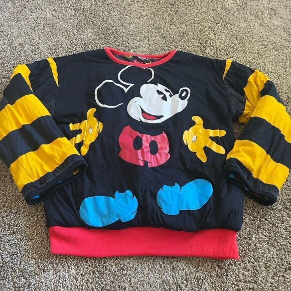 Mickey and comes y2k vintage reversible sweatshirt - Picture 5 of 7